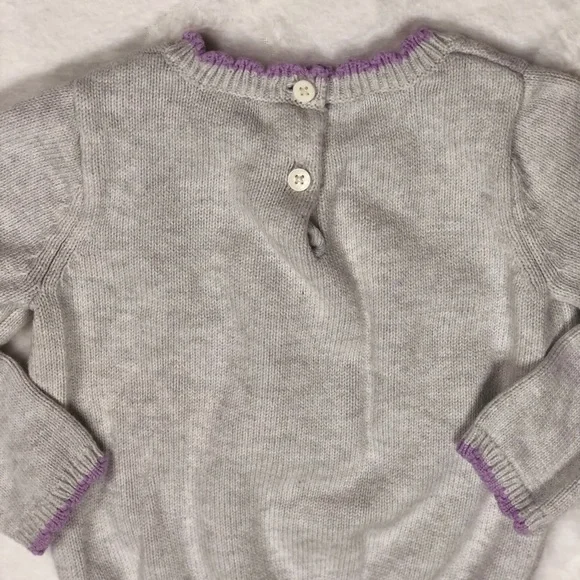 Gymboree Gray Owl Sweater size 2T - Picture 8 of 9
